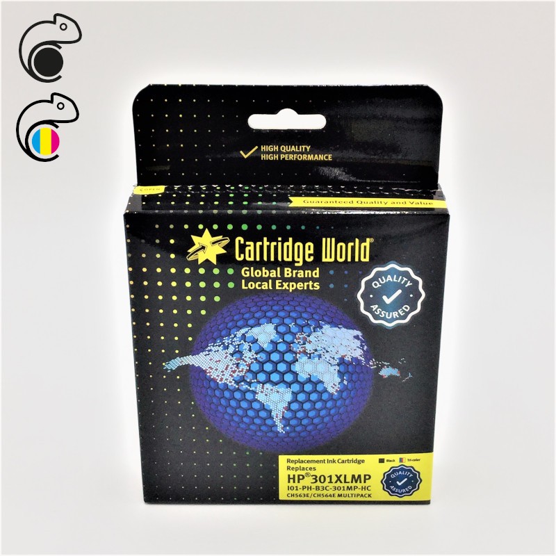 Cartouche HP 301 couleur, Cartridge World