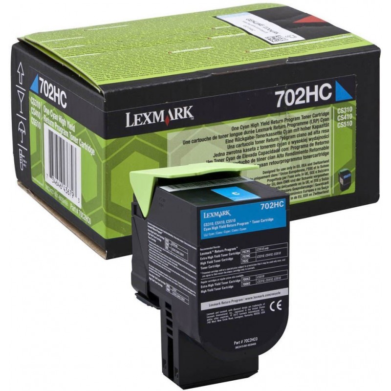 Toner Green2Print Cyan – 10500 Pages Pour Lexmark CX730DE, CS730DE (Remplace 71C2HC0) – Économique Et Fiable