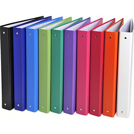 Classeur A4 4 Anneaux D 40 Mm Rexel – Bleu, Capacité 400 Feuilles, Carton FSC Polypropylène Robuste