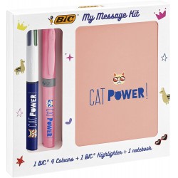 BIC My Message Kit Catpower