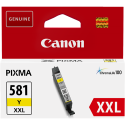 CLI-581XXL Cartouche d'encre Jaune Originale Canon 1997C001